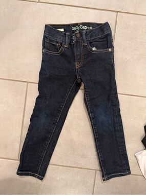 BabyGap dark wash skinny jeans size 4T